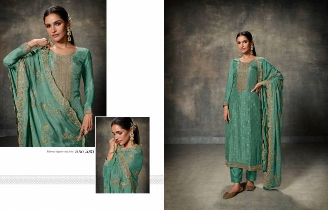 Memsahiba By Zisa Viscose Embroidery Designer Salwar Suits catalog
